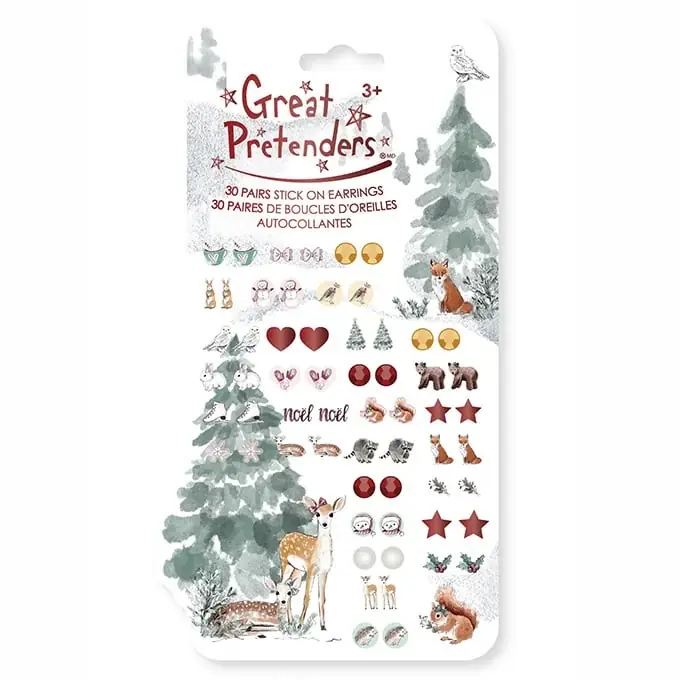 Beperkte Voorraad Great Pretenders, Plakoorbellen Woodland Fawn, 60 stuks (30 paar)