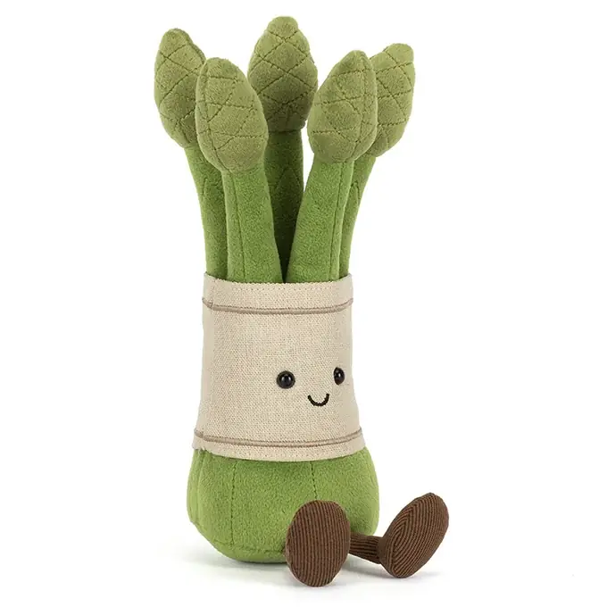Beperkt Aanbod Jellycat Knuffel asperges, Amuseables Asparagus