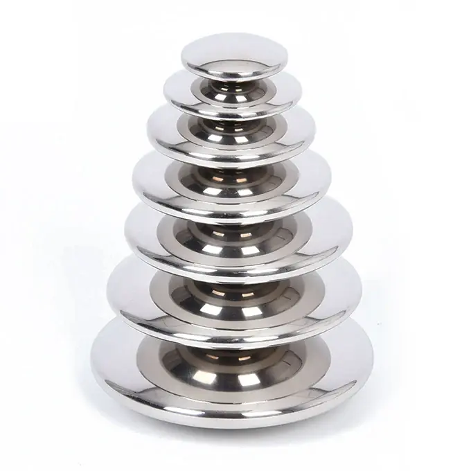 TickiT Spiegelende Stapel Stenen, Reflective Pebbles Silver, 7-delig Favoriet