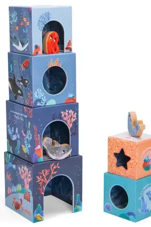 Actieprijs Moulin Roty Stapeltoren, 'Les Aventures de Paulie'