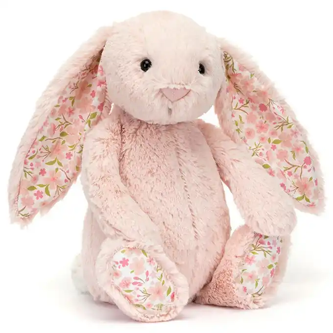 Jellycat Knuffel Konijn 31 cm, Blossom Blush Bunny Cherry Laatste Kans