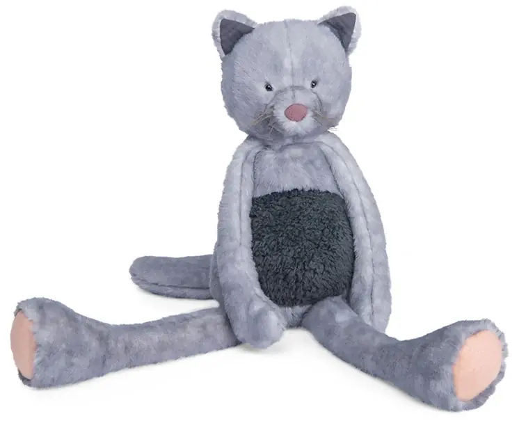 Express Levering Moulin Roty Knuffel Poes Groot Les Baba-Bou, 58cm