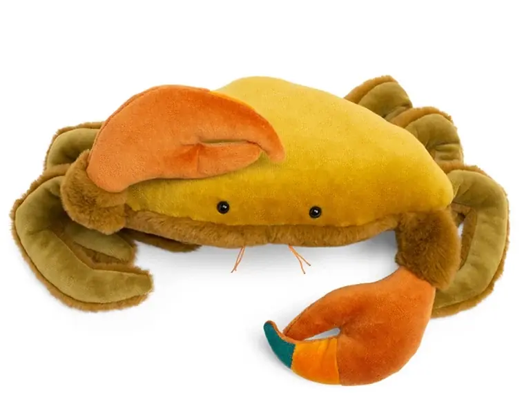 Moulin Roty Knuffel Krab Groot, 'Tout autour du monde' Exclusieve Aanbieding