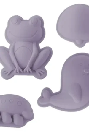 Op = Op Scrunch zandvormpjes, 4 stuks, Lila