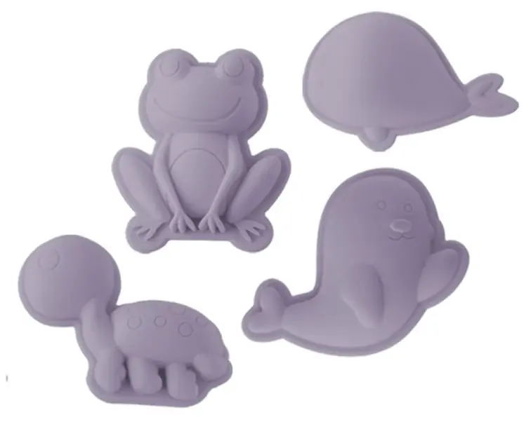 Op = Op Scrunch zandvormpjes, 4 stuks, Lila