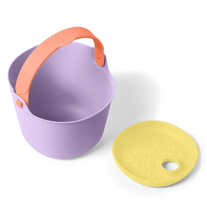 Gereduceerde Prijs Quut Bucki, Emmer met zeef, Lavender