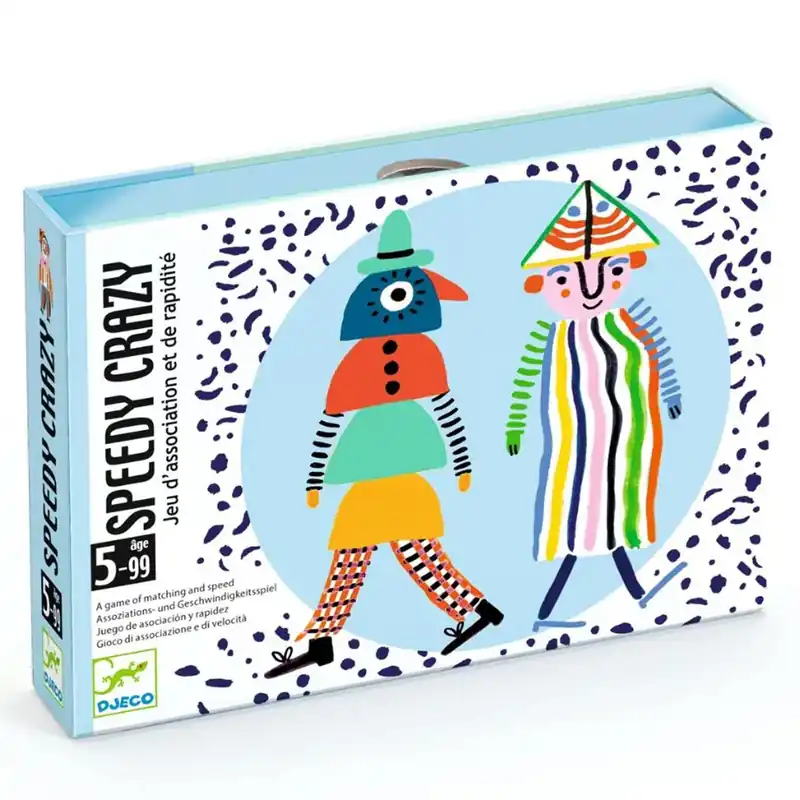 Djeco kaartspel, Speedy Crazy, 5+ Finale Uitverkoop