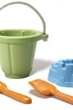 Green Toys Strandset / Zandbak speelgoed, groen Flitsaanbieding