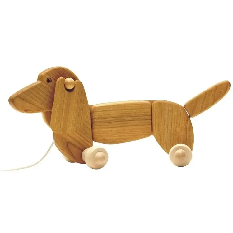 Bajo Houten trekdier, teckel, groot Koop Online