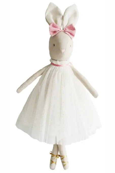 Actieprijs Alimrose Knuffel Konijn, Daisy Bunny - Gold, 48 cm