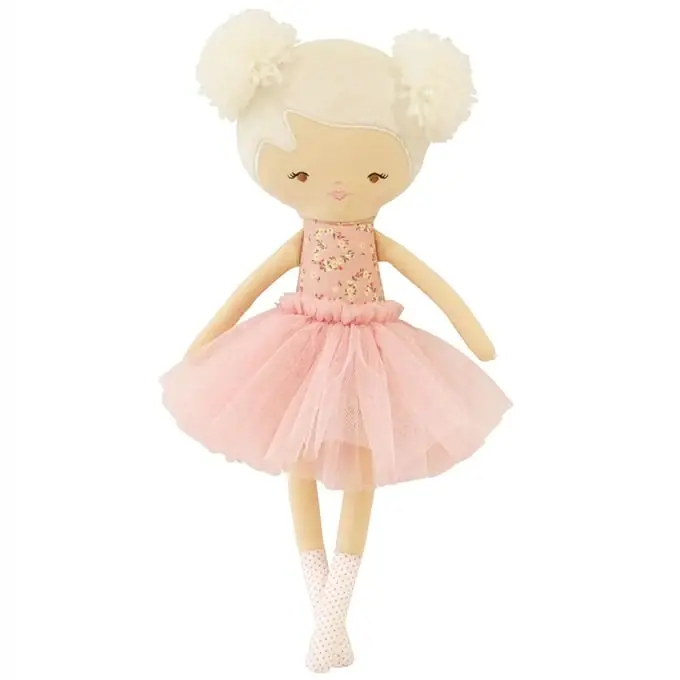 Lage Prijs Alimrose Knuffelpop, Madison Ballet Doll Posy Heart, 35 cm