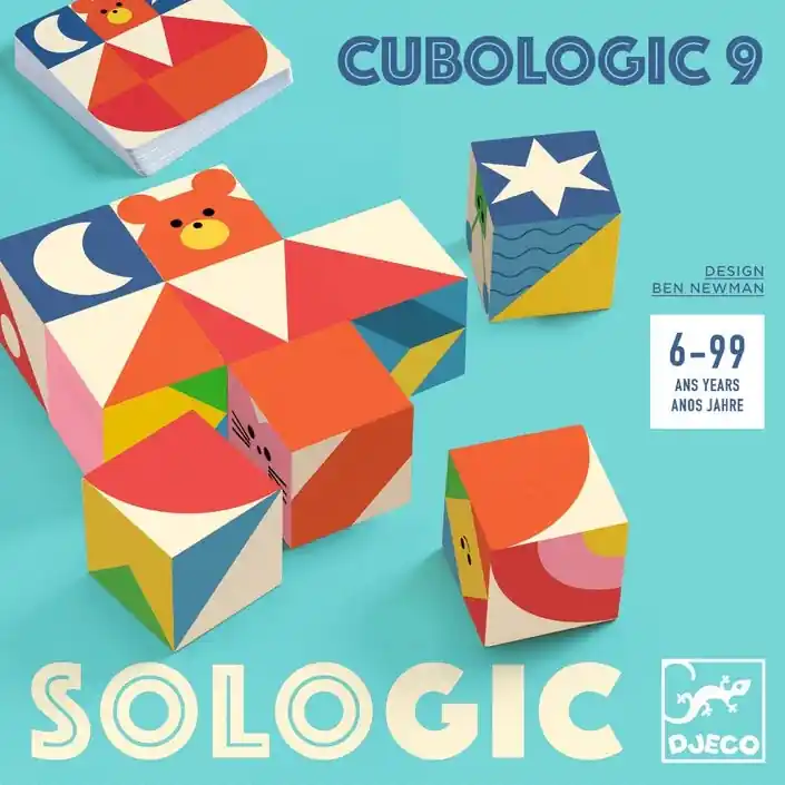 Djeco puzzel spel Cubologic 9 Voordeelprijs