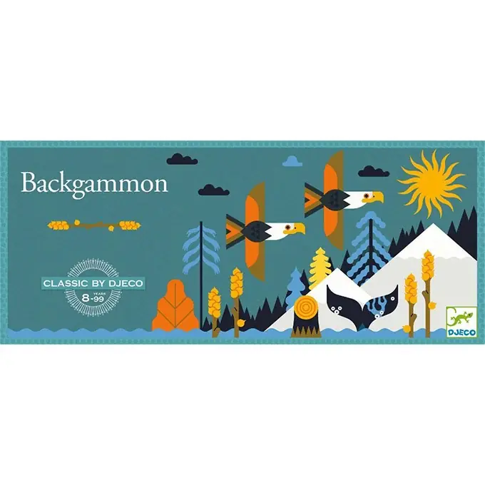 Djeco Backgammon Veilige Betaling