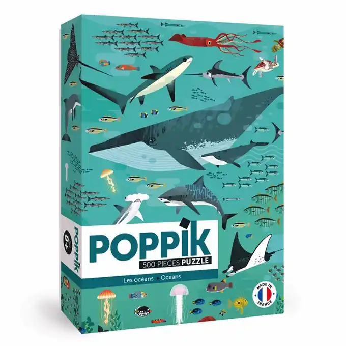 Poppik Puzzel Oceaan, 500 stukjes, 8+ Betaalbaar
