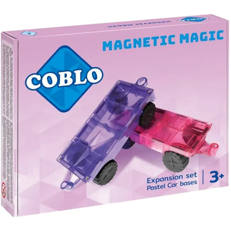 Coblo auto onderstellen 2 stuks pastel Dagaanbieding