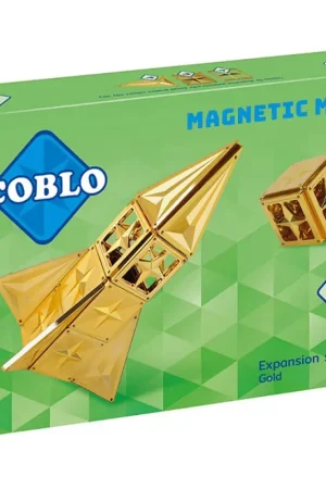 Nieuw Coblo magnetische tegels goud - 20 stuks