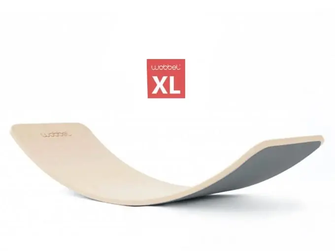 Hete Deal Wobbel XL blank gelakt - vilt muis - vanaf 140 cm