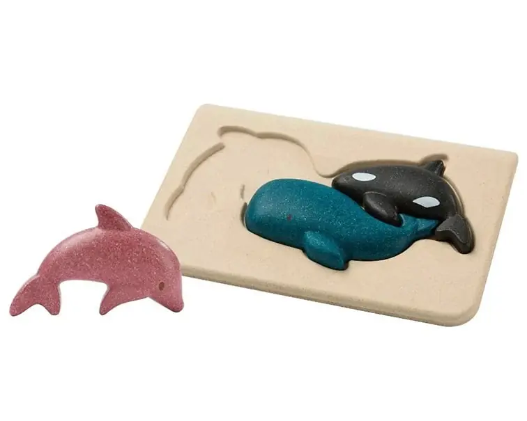 Speciale Aanbieding Plan Toys houten puzzel Zeedieren, Sea Life