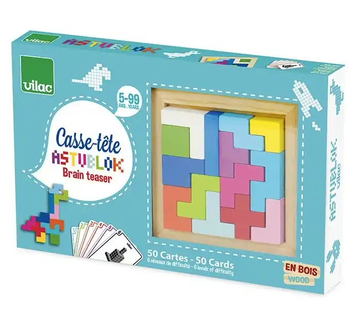 Snelle Levering Vilac 3D houten puzzel