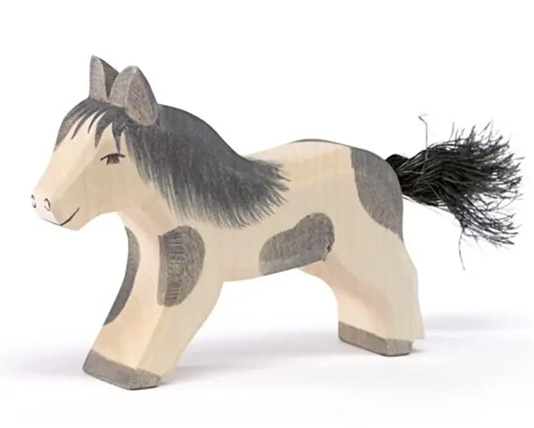 Flitsaanbieding Ostheimer Houten Shetland Pony lopend