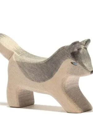 Veilige Betaling Ostheimer Houten Wolf klein spelend