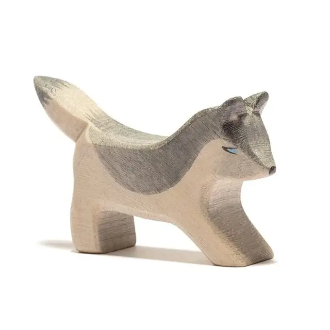 Veilige Betaling Ostheimer Houten Wolf klein spelend