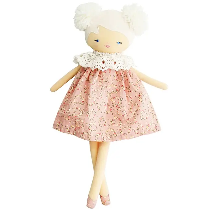 Flitsaanbieding Alimrose Knuffelpop, Aggie Doll Posy Heart, 45 cm