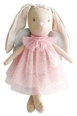 Alimrose Knuffel Konijn, Mini Angel Bunny Pink, 27 cm Betaalbaar