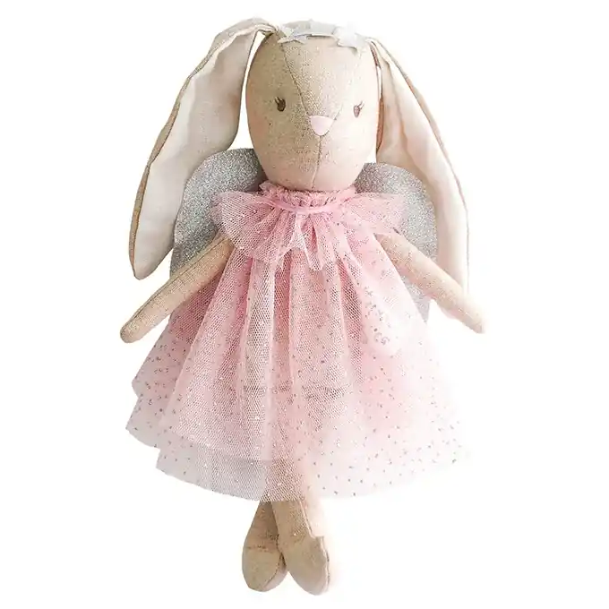 Alimrose Knuffel Konijn, Mini Angel Bunny Pink, 27 cm Betaalbaar