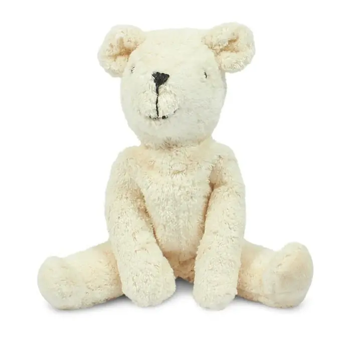 Bestel Nu Senger Knuffel, Floppy Animal, Beer Wit Klein, 30cm