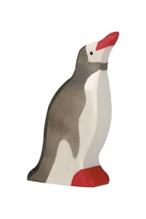 Holztiger Houten Pinguin kop omhoog Rechtstreeks Van De Fabrikant
