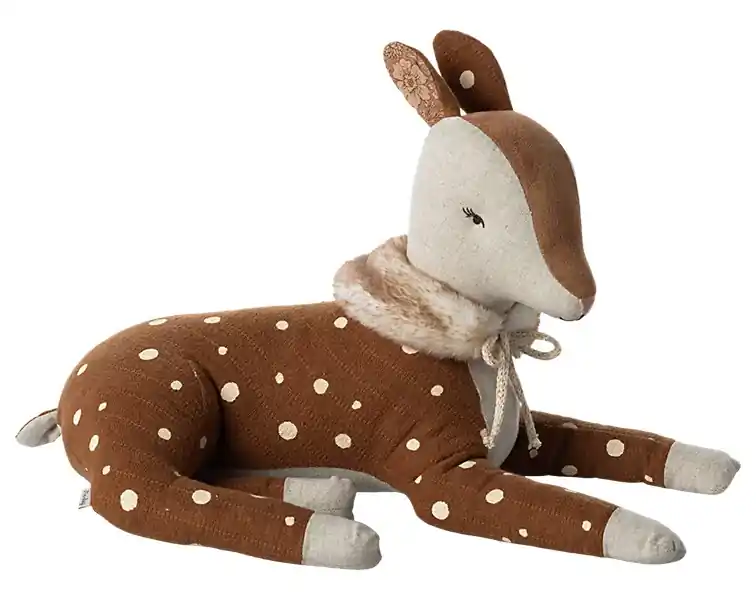 Maileg Knuffel Bambi, Cosy Bambi - Off white, 36 cm Merkproduct