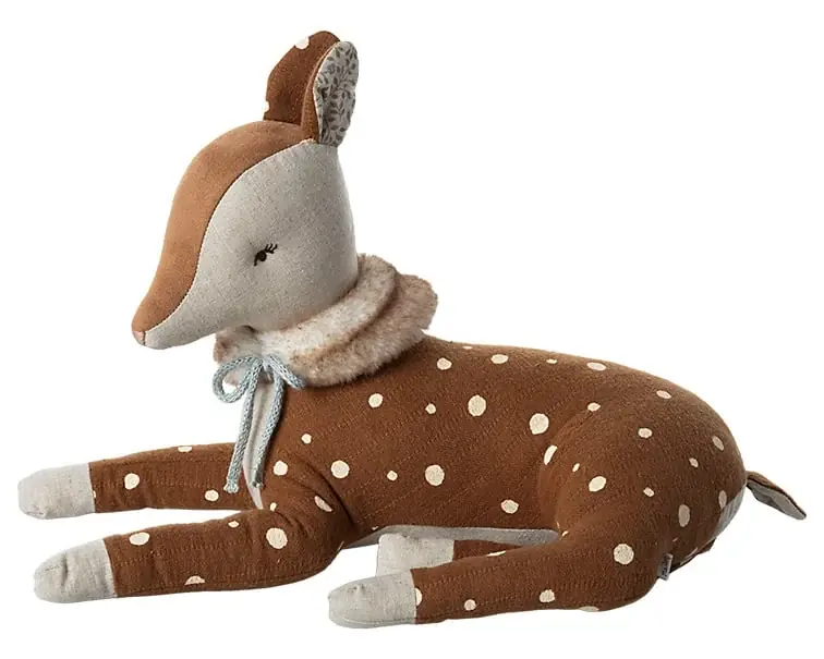 Maileg Knuffel Bambi, Cosy Bambi - Mint, 36 cm Bestel Nu