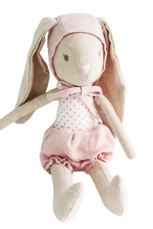 Meest Verkocht Alimrose Knuffel Konijn, Baby Girl Bunny in Bonnet, 26 cm