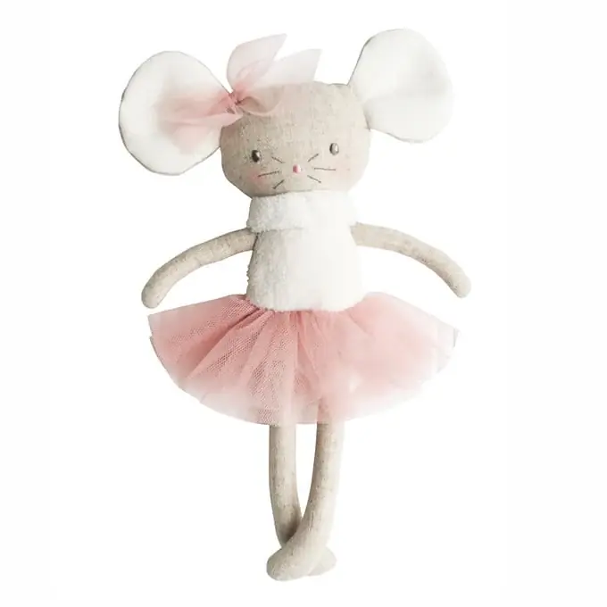 Betrouwbaar Alimrose Knuffel Muis, Missie Mouse Ballerina Small, 24cm
