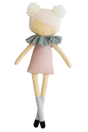 Populair Alimrose Knuffelpop, Large Lottie Pink, 54 cm