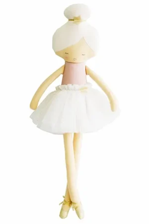 Alimrose Knuffelpop, Arabella Ballerina Pale Pink, 60 cm Premium
