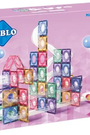 Coblo magnetische tegels knikkerbaan 100 stuks pastel Veilige Betaling