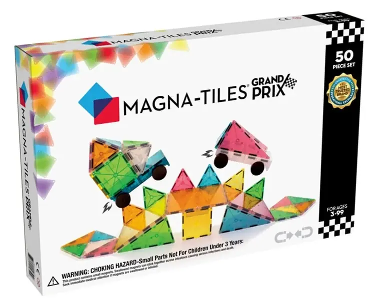 Magna-Tiles Magnetische tegels Grand Prix 50 stuks Favoriet