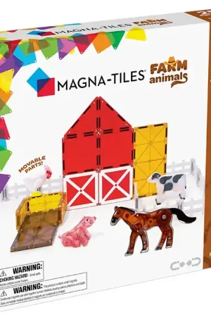 Populair Magna-Tiles Magnetische tegels Farm animals 25 stuks