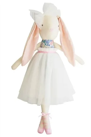 Alimrose Knuffel Konijn, Bronte Bunny - Liberty Blue, 48 cm Hete Deal