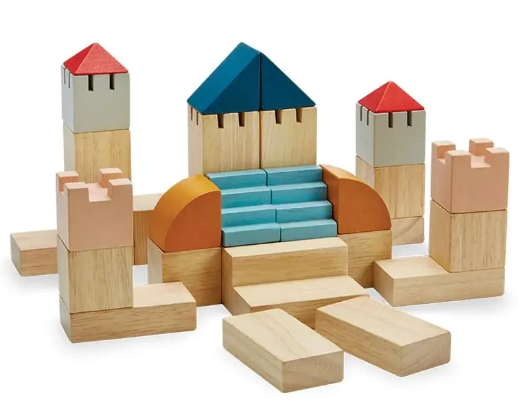 Beperkte Voorraad Plan Toys Blokken Set, Orchard