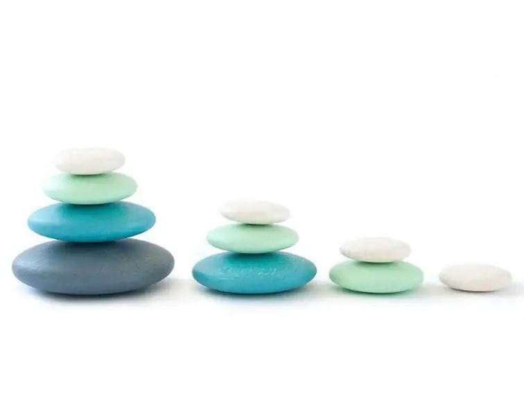 Koop Vandaag Bajo Houten Stapel Stenen, Wooden Pebbles, 10-delig