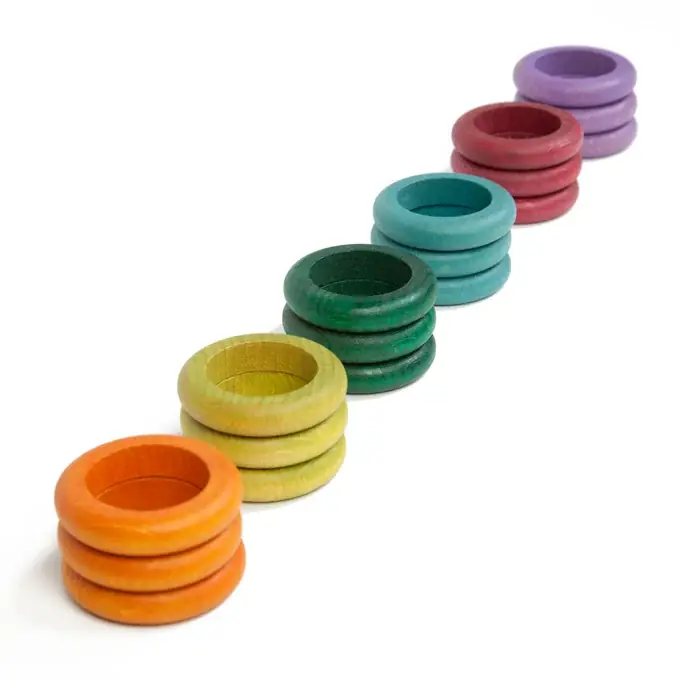 Bestel Nu Grapat Ringen, 18 stuks, extra kleuren