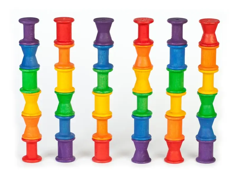 Fabrieksprijs Grapat Houten Klosjes, 36 stuks