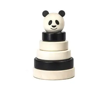 Bajo Houten Stapeltoren Panda Laatste Kans