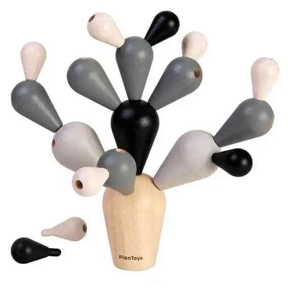 Plan Toys Balanceer Cactus, Monochrome Bestseller