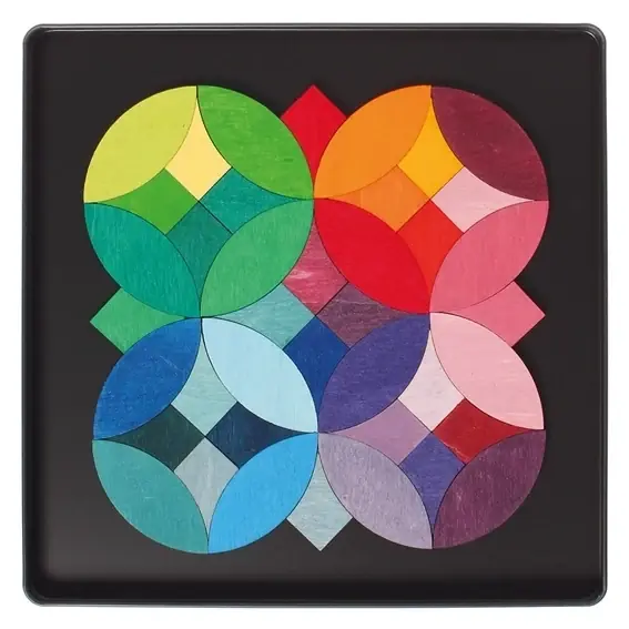 Gratis Retour Grimm's Magneetpuzzel Grafische Cirkels