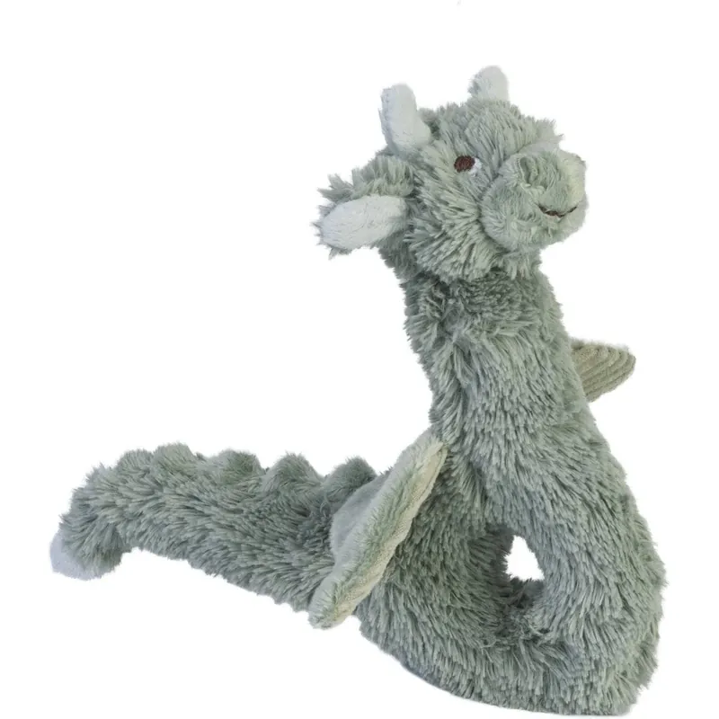 Happy Horse Rammelaar Draak Tine - lichtgroen - 18 cm Exclusieve Aanbieding