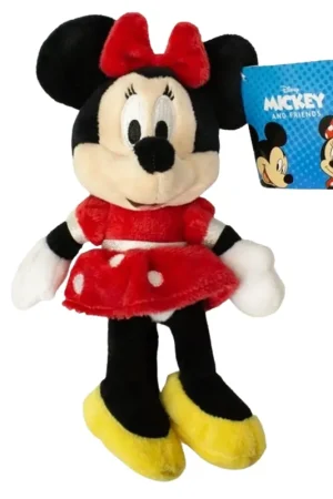 Nu Kopen Minnie Mouse knuffel - rood - pluche - 20 cm - Disney